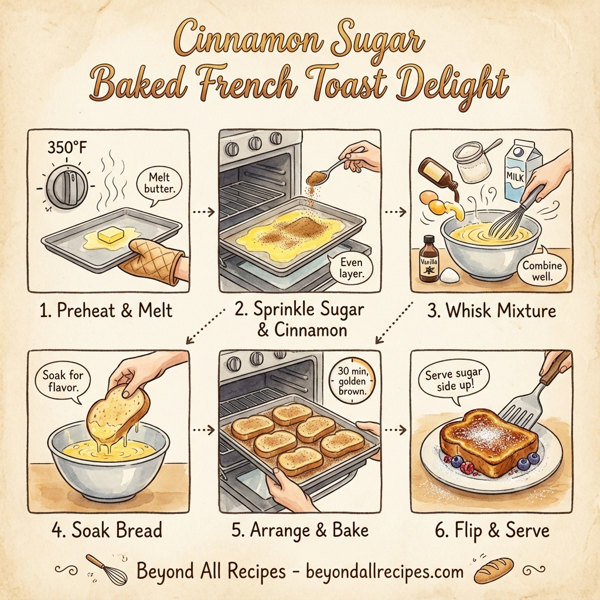 Cinnamon Sugar Baked French Toast Delight instructions