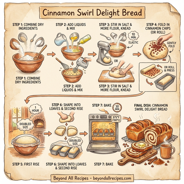 Cinnamon Swirl Delight Bread instructions