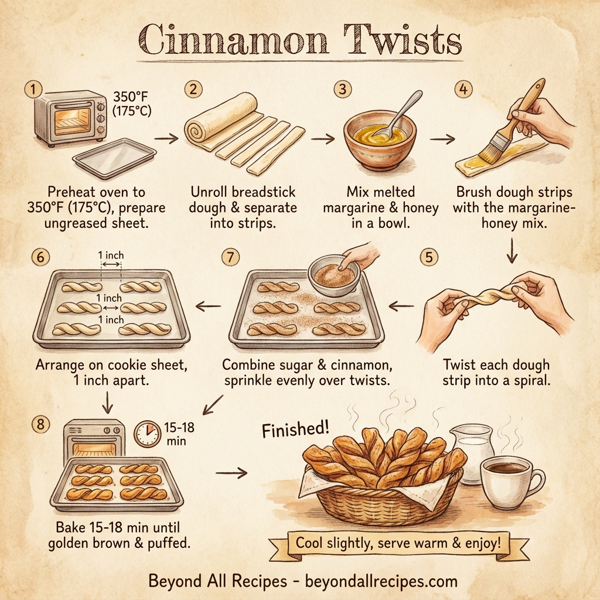 Cinnamon Twists instructions