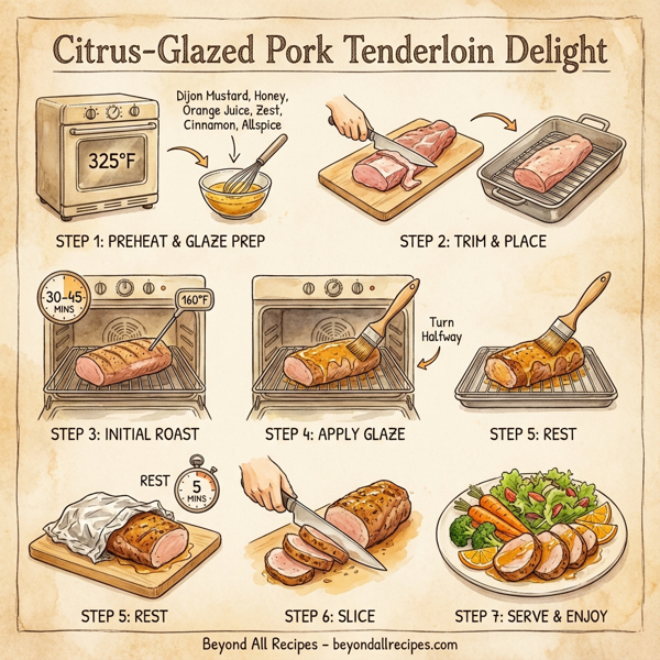 Citrus-Glazed Pork Tenderloin Delight instructions