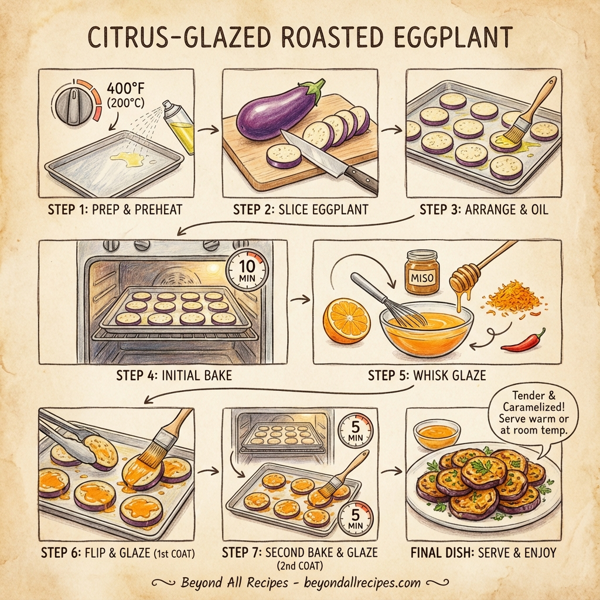Citrus-Glazed Roasted Eggplant instructions
