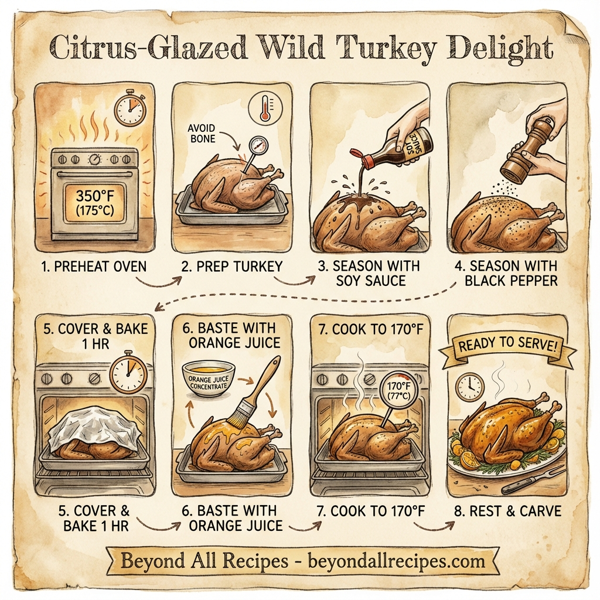 Citrus-Glazed Wild Turkey Delight instructions