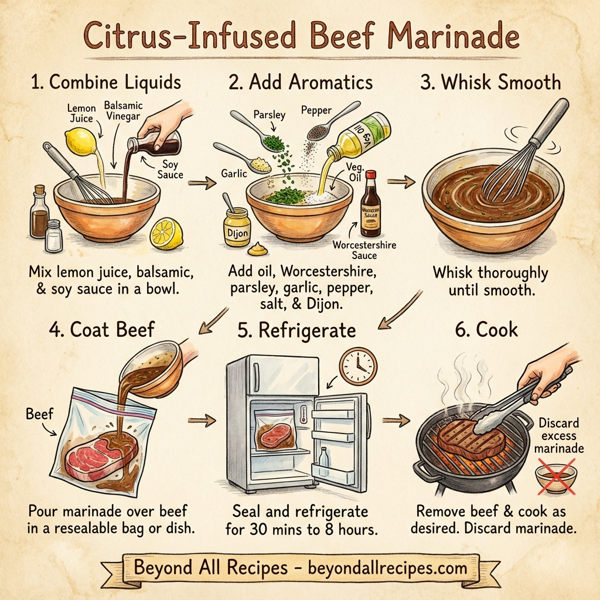Citrus-Infused Beef Marinade instructions