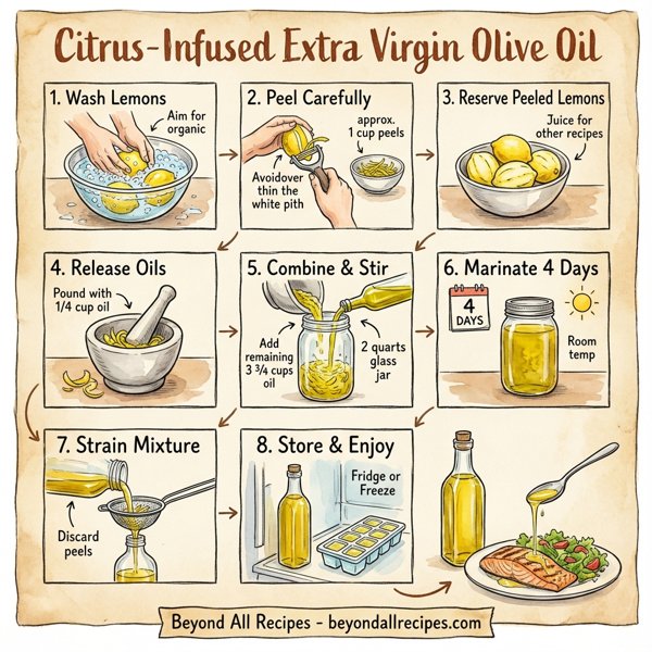 Citrus-Infused Extra Virgin Olive Oil instructions