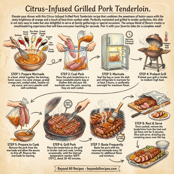Citrus-Infused Grilled Pork Tenderloin instructions