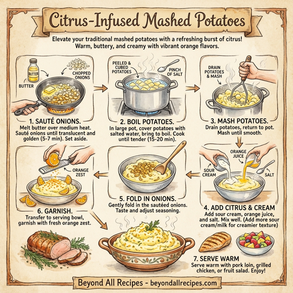 Citrus-Infused Mashed Potatoes instructions