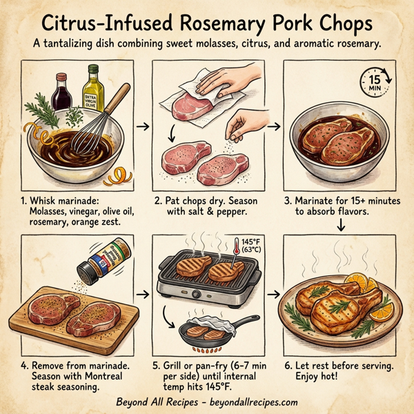 Citrus-Infused Rosemary Pork Chops instructions