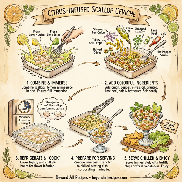 Citrus-Infused Scallop Ceviche instructions