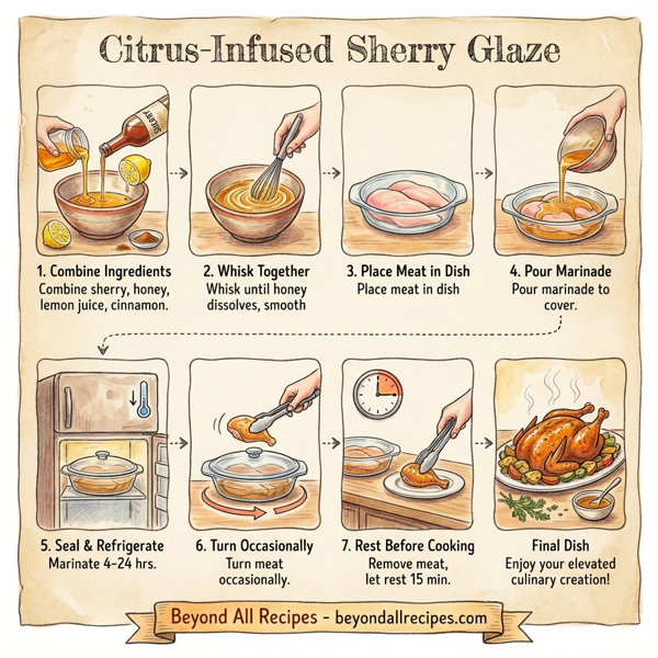 Citrus-Infused Sherry Glaze instructions