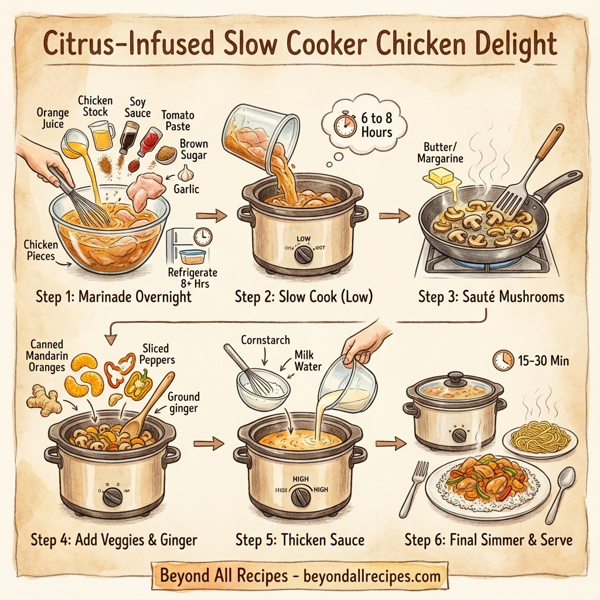 Citrus-Infused Slow Cooker Chicken Delight instructions
