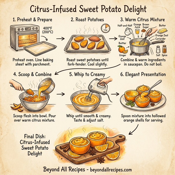 Citrus-Infused Sweet Potato Delight instructions