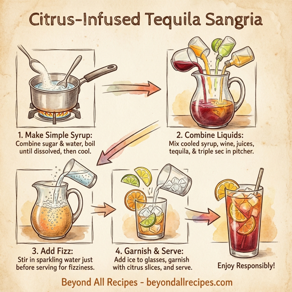 Citrus-Infused Tequila Sangria instructions