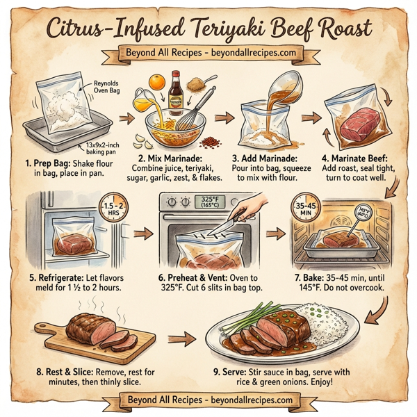 Citrus-Infused Teriyaki Beef Roast instructions