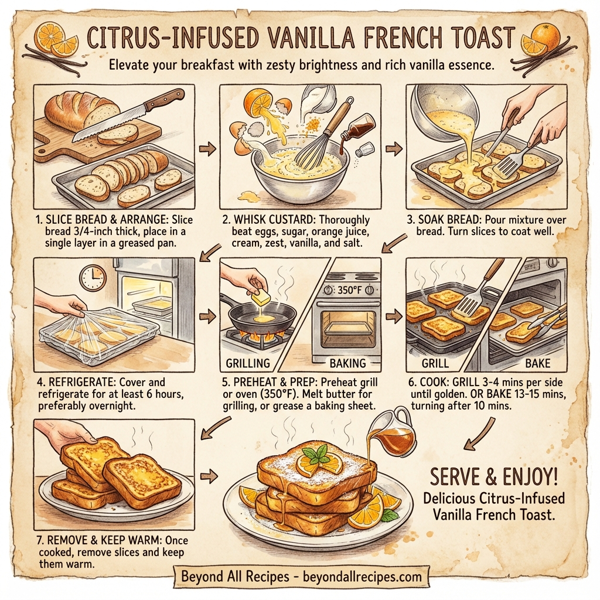 Citrus-Infused Vanilla French Toast instructions