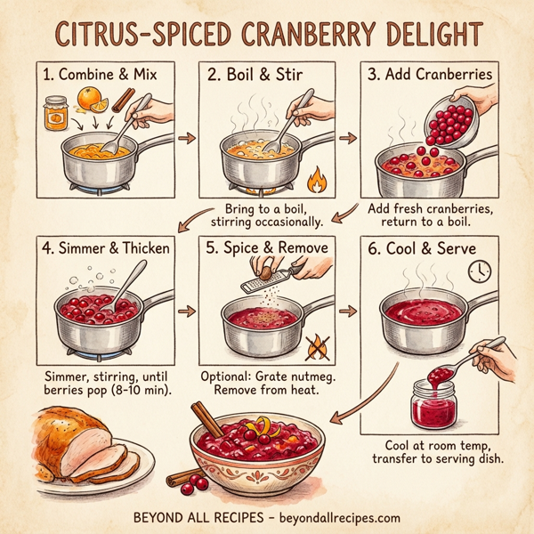 Citrus-Spiced Cranberry Delight instructions