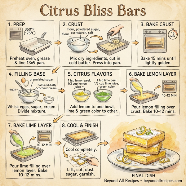 Citrus Bliss Bars instructions