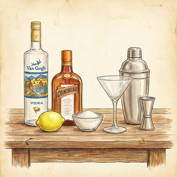 Citrus Bliss Lemon Drop Martini instructions