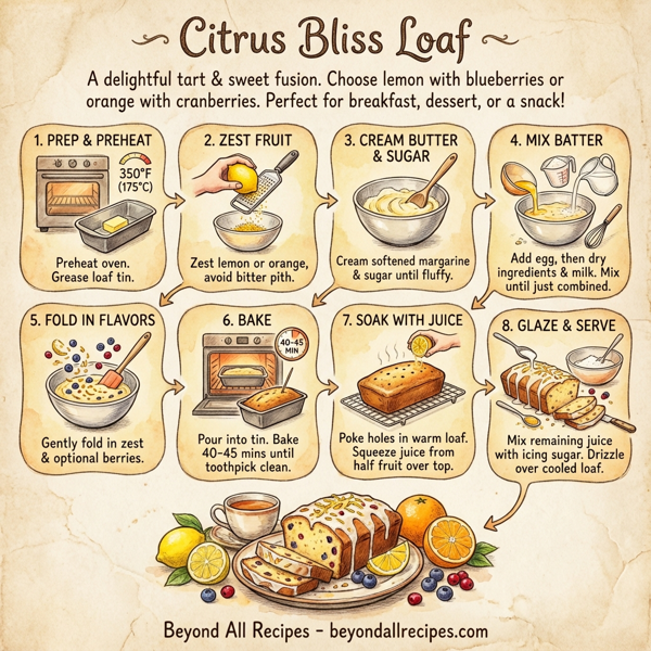 Citrus Bliss Loaf instructions