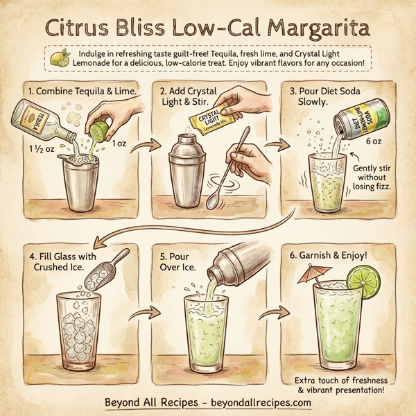 Citrus Bliss Low-Cal Margarita instructions
