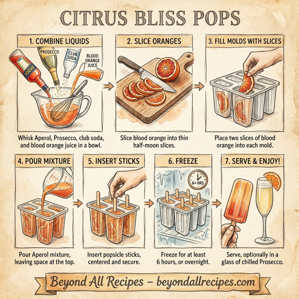 Citrus Bliss Pops instructions