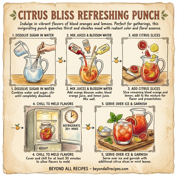 Citrus Bliss Refreshing Punch instructions