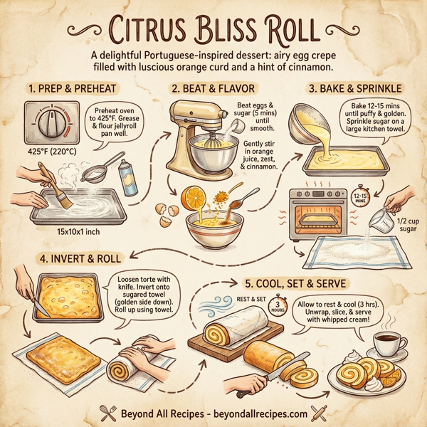 Citrus Bliss Roll instructions