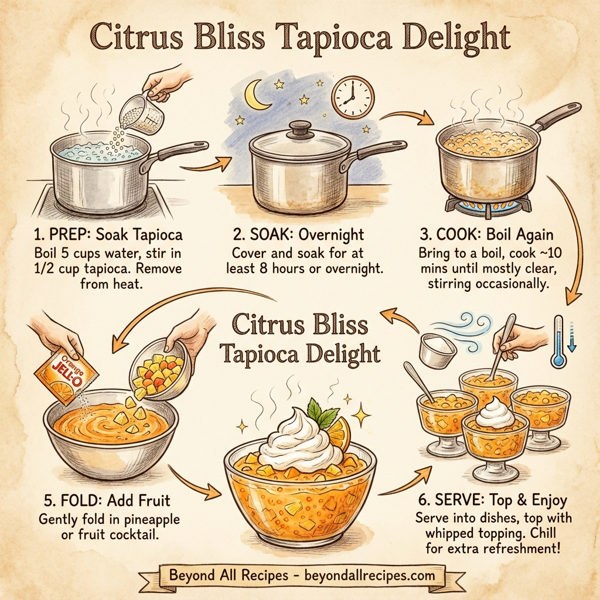 Citrus Bliss Tapioca Delight instructions
