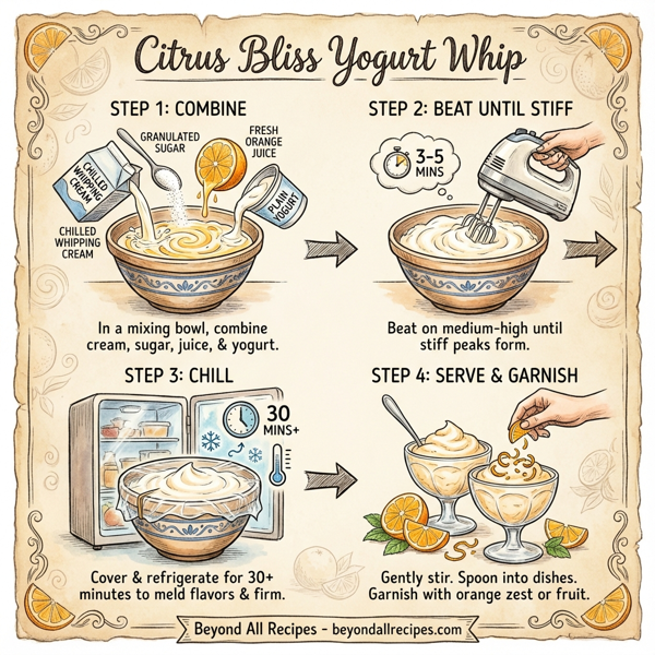 Citrus Bliss Yogurt Whip instructions