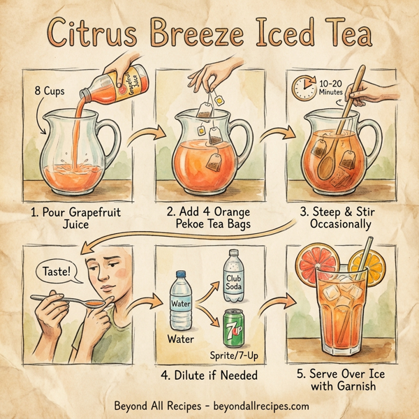 Citrus Breeze Iced Tea instructions