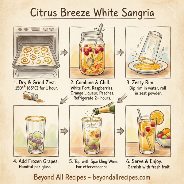 Citrus Breeze White Sangria instructions