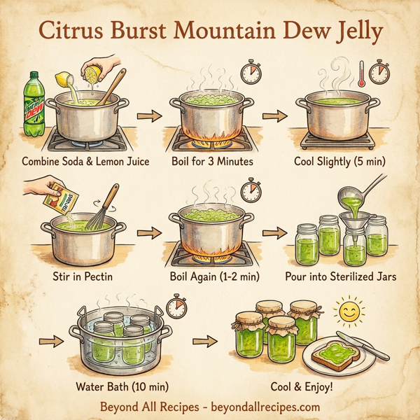 Citrus Burst Mountain Dew Jelly instructions