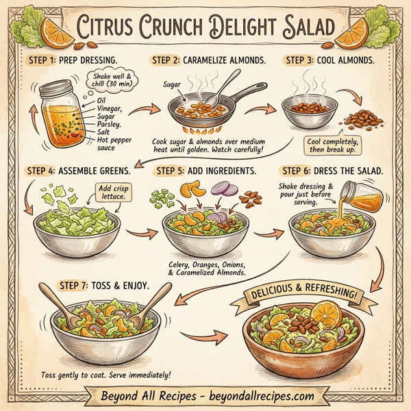 Citrus Crunch Delight Salad instructions