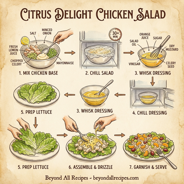 Citrus Delight Chicken Salad instructions