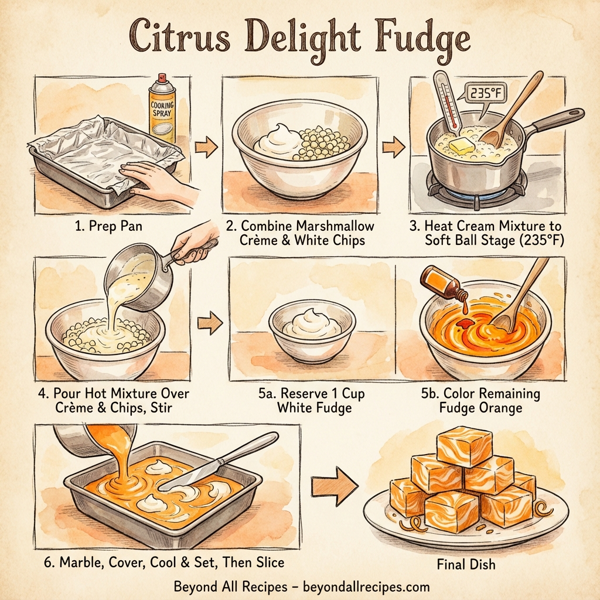 Citrus Delight Fudge instructions