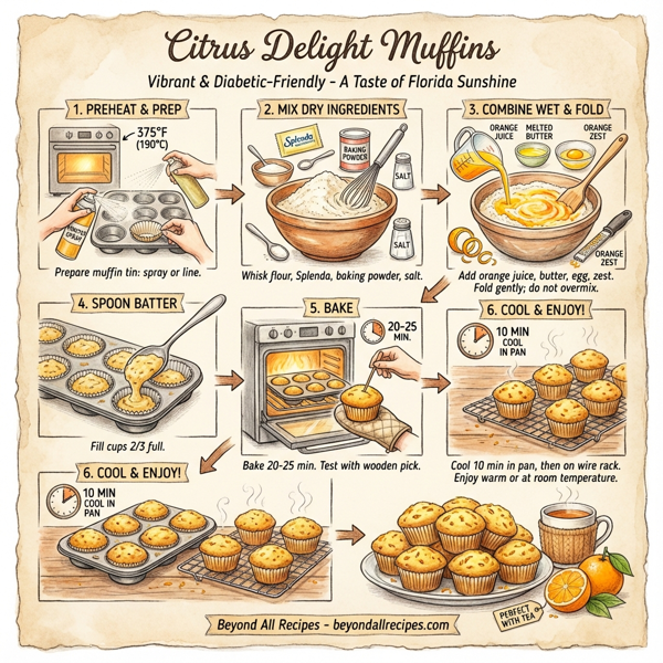 Citrus Delight Muffins instructions