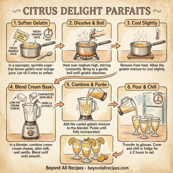 Citrus Delight Parfaits instructions