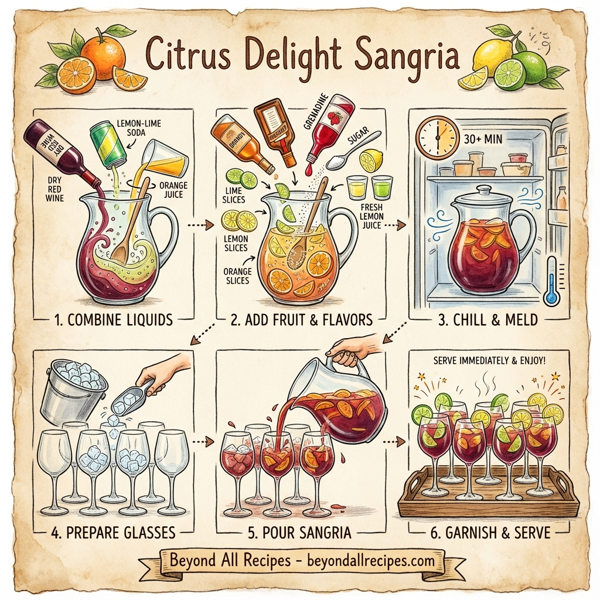 Citrus Delight Sangria instructions