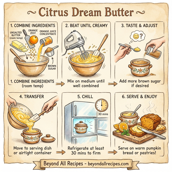 Citrus Dream Butter instructions