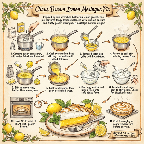 Citrus Dream Lemon Meringue Pie instructions