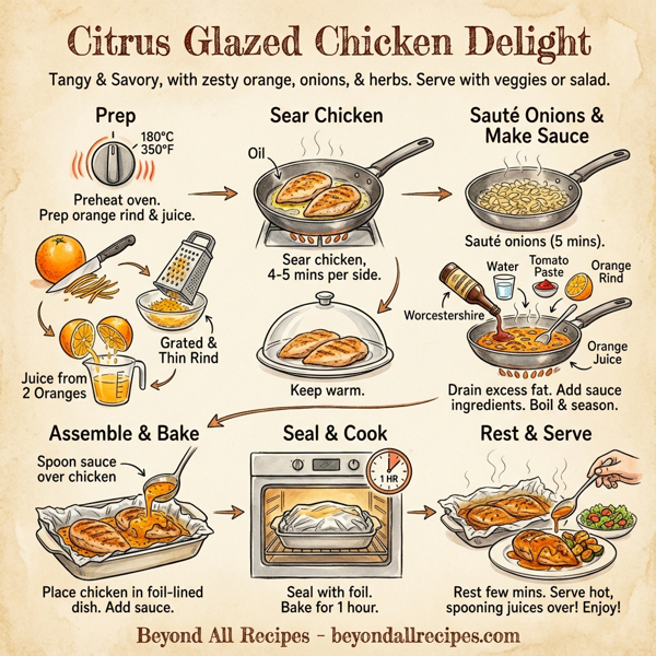 Citrus Glazed Chicken Delight instructions