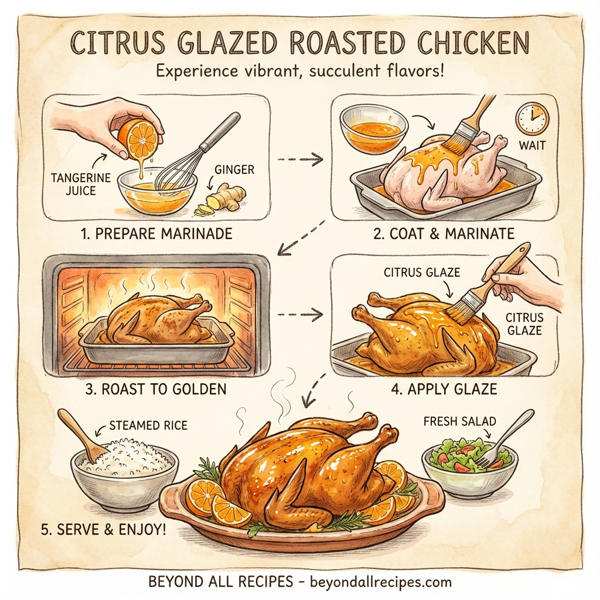 Citrus Glazed Roasted Chicken instructions