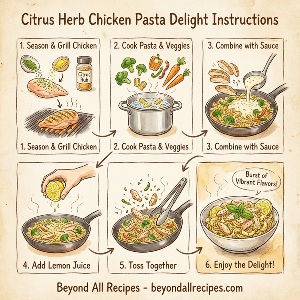 Citrus Herb Chicken Pasta Delight instructions