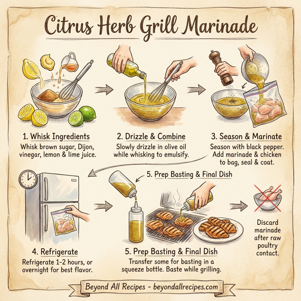 Citrus Herb Grill Marinade instructions