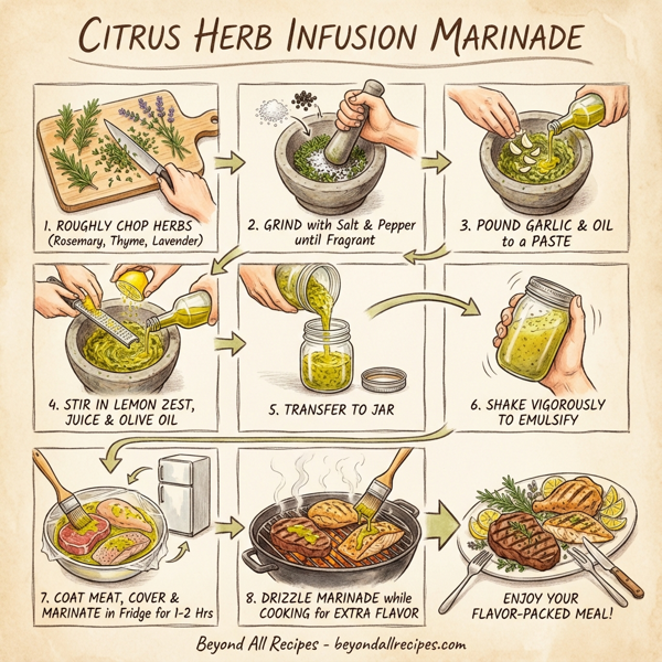 Citrus Herb Infusion Marinade instructions
