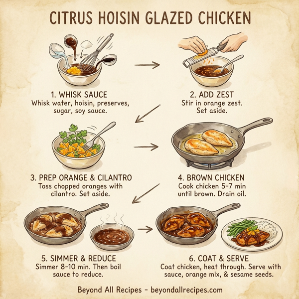 Citrus Hoisin Glazed Chicken instructions