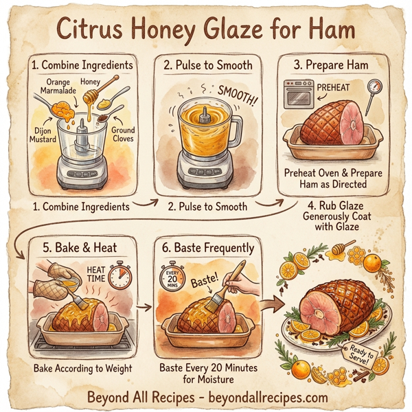 Citrus Honey Glaze for Ham instructions
