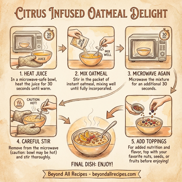 Citrus Infused Oatmeal Delight instructions