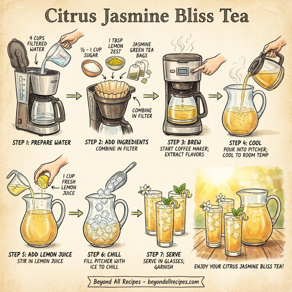 Citrus Jasmine Bliss Tea instructions