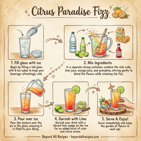Citrus Paradise Fizz instructions
