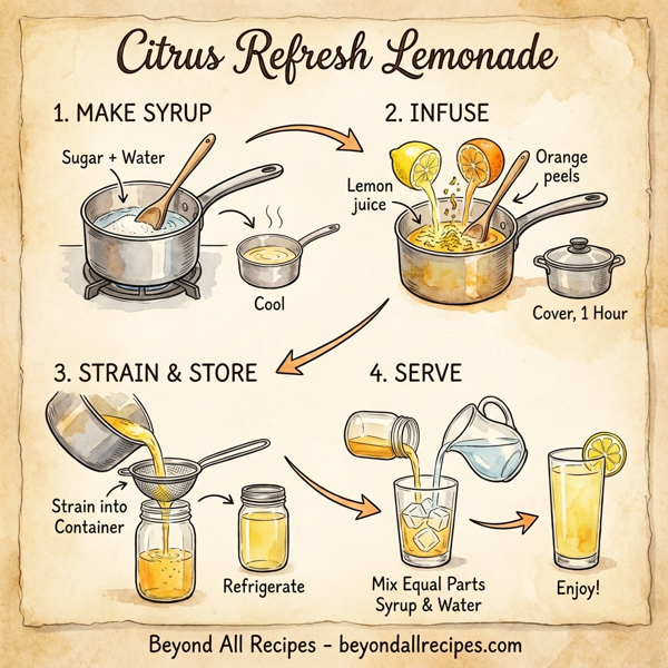 Citrus Refresh Lemonade instructions